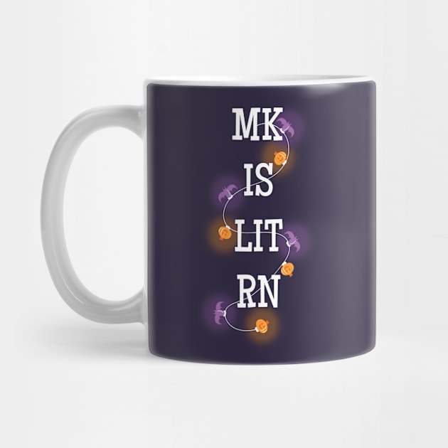 MK IS LIT RN Halloween by Heyday Threads